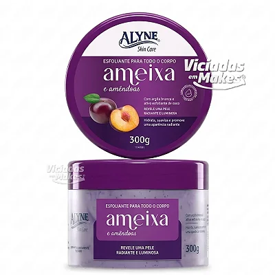 Esfoliante Corporal Ameixa Alyne 300g
