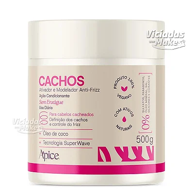 Ativador e Modelador Cachos Apice 500g