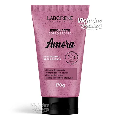 Esfoliante Corpo e Rosto Amora Laborene 170g