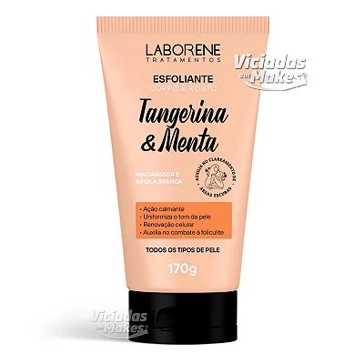 Esfoliante Corpo e Rosto Tangerina Laborene 170g