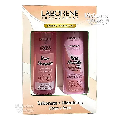 Kit Banho Premium Rosa Mosqueta Laborene