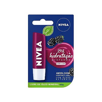 HIDRATANTE LABIAL AMORA SHINE  NIVEA