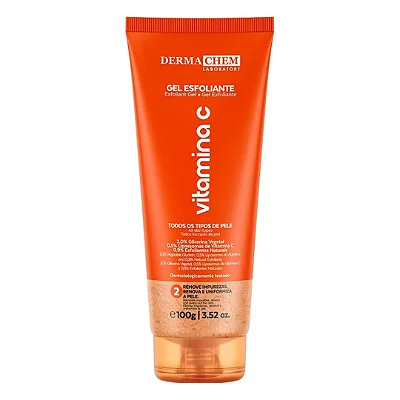 GEL ESFOLIANTE VITAMINA C DERMACHEM 60g