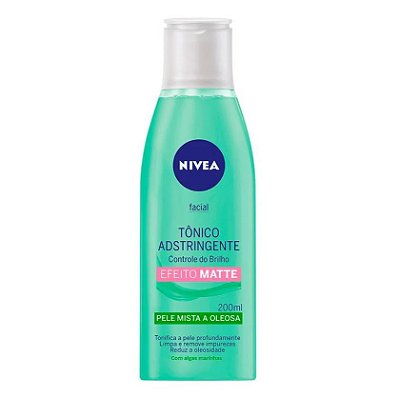 TÔNICO ADSTRINGENTE EFEITO MATTE NIVEA 200ML
