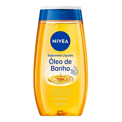 Sabonete de óleo de banho nivea 200ml