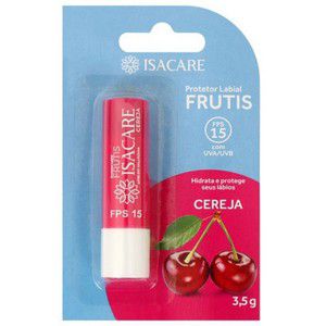 PROTETOR LABIAL ISACARE CEREJA FPS15