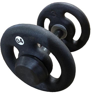 Kit Dumbbell Texturizado - Par do 12 AO 20