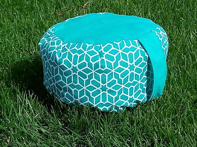 Zafu Zenflow geométrico Azul