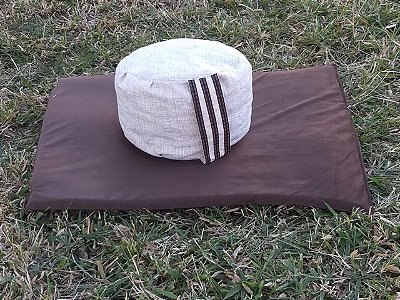 KIT ZAFU + ZABUTON  Marfim