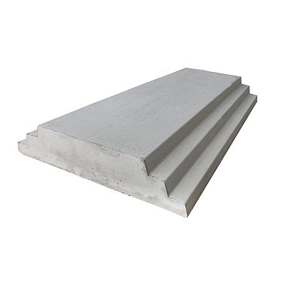 CAPA DE MURO TRÊS DEGRAUS - 65 X 34 X 28 X 21 CM / 1 pç
