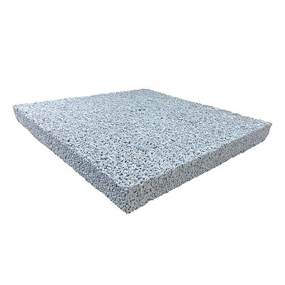 PISO DRENANTE 60 X 60 X 5CM CINZA NATURAL / 1 pç
