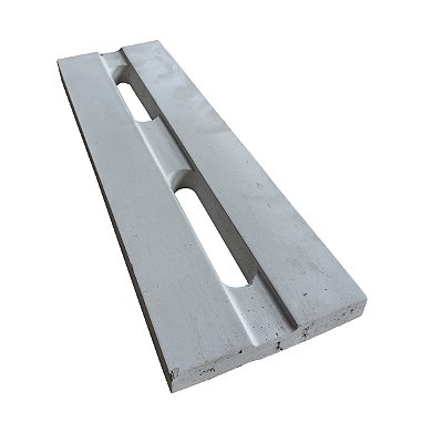 Ralo de Drenagem 2 Furos 50 X 16 X 3 CM - Concreto Natural