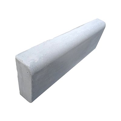 Meio Fio de Concreto (com 2 Lados Boleados) 80 X 30 X 10 CM - Guia de Concreto