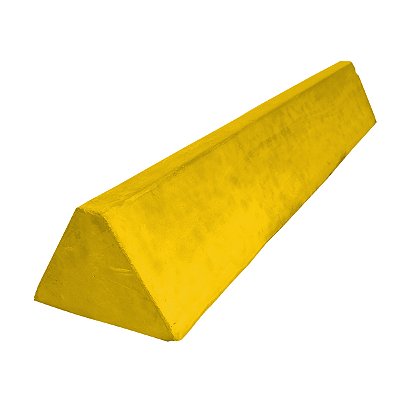 Bate Rodas de Concreto - Limitador de Estacionamento 50 X 18 X 13 CM (Amarelo)