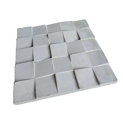 Revestimento Parede 3D 25 Quadros 29 X 29 X 2 CM