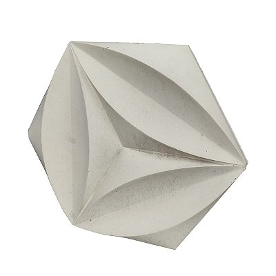 Revestimento Parede 3D Três Pontas 38 X 38 CM