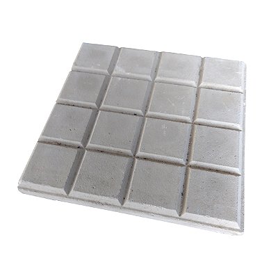 Piso para Calçada 16 Dados - 20 X 20 X 1,8 Cm / m2