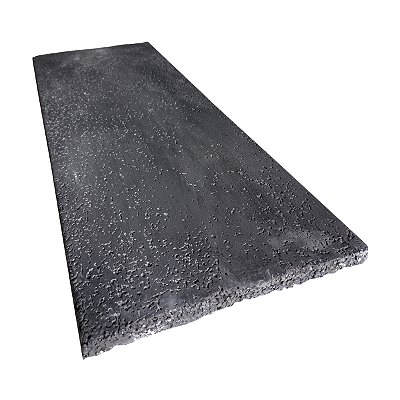 Piso Atérmico Tabeira Reto - Preto - 80 X 23 X 3 CM