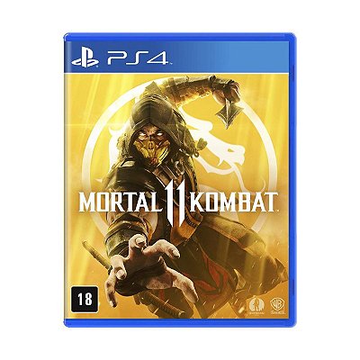 Jogo Mortal Kombat 11 PS4 Mídia Física Dublado PT