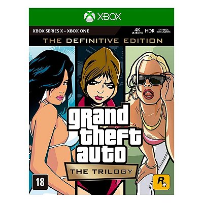 Jogo GTA: The Trilogy - The Definitive Edition Xbox X/S/One