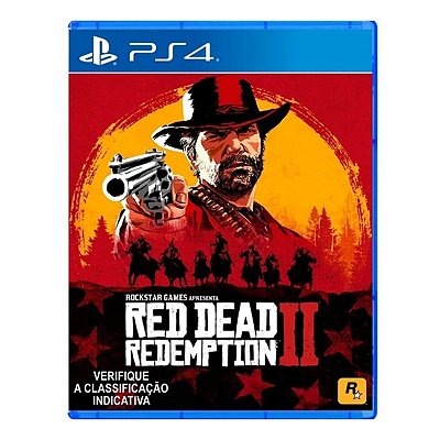 Jogo Red Dead Redemption 2 Playstation 4 Mídia Física Lacrado