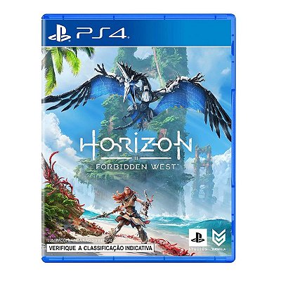 Jogo Horizon Forbidden West Playstation 4 Mídia Física Lacrado