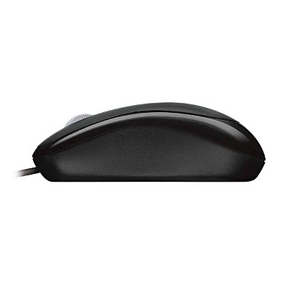Mouse Com Fio Basic Optico  Microsoft Preto