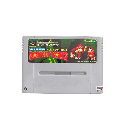 Fita Cartucho Donkey Kong Super Nintendo Super Famicom