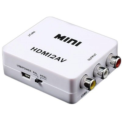 Conversor HDMI / AV para TV de tubo