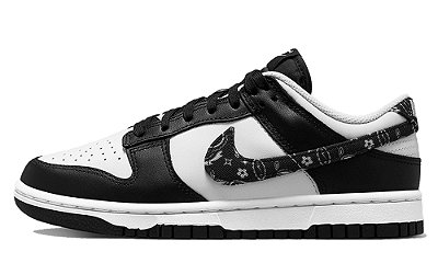 nike dunk low black white stores