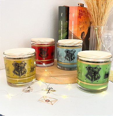 Velas Aromáticas Casas Hogwarts