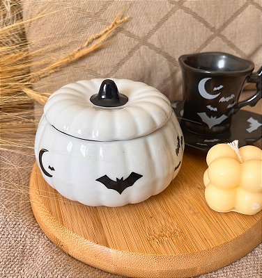 Bowl Abóbora Halloween Morcego