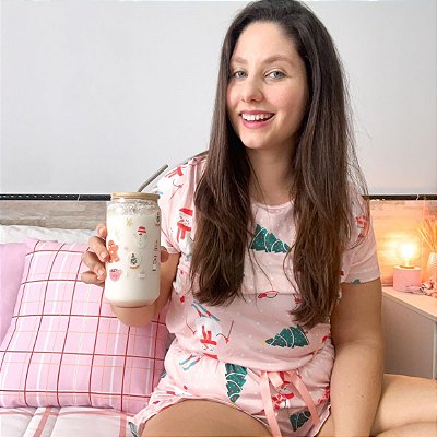 Pijama Natalino Boneco de Neve