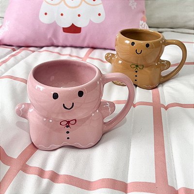 Caneca Natalina Gingerbread