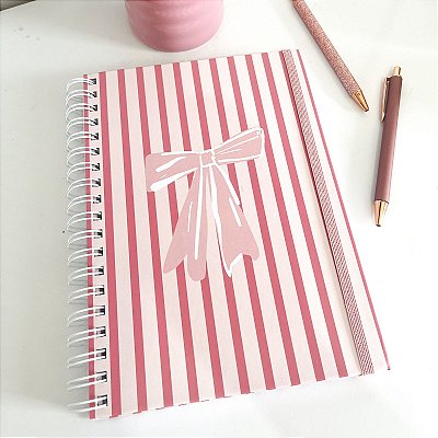 Caderno Laço Girly