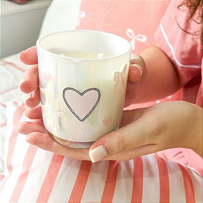 Vela Luxo Girly Girl ( Aroma Frutado e Floral)