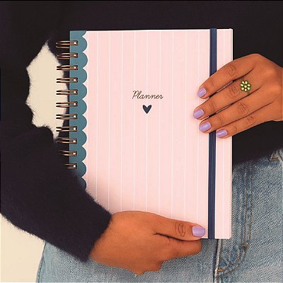 Planner Diário Pink and Blue