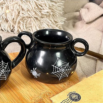 Caneca Caldeirão Bruxa 2 alças