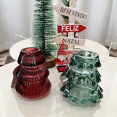 Castiçal de Vela Natal