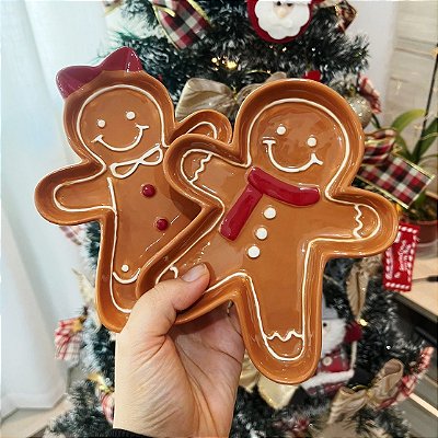 Petisqueiras Gingerbread Natal