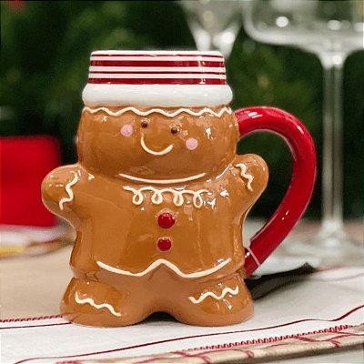 Caneca Gingerbread Pink Blush