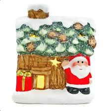 Casinha Natalina Papai Noel com LED