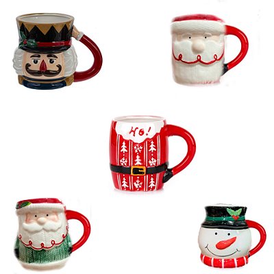 Canecas Natalinas Personagens
