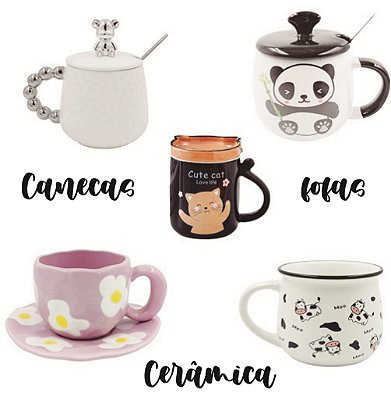 Caneca Cerâmica Fofa