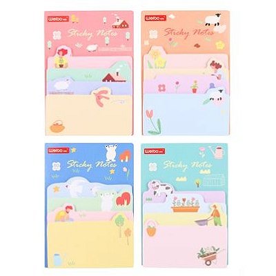 Blocos adesivos Stiky Notes Garden