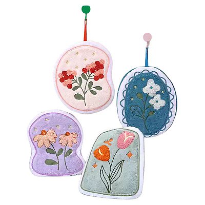 Toalha de Mão Luxo Floral