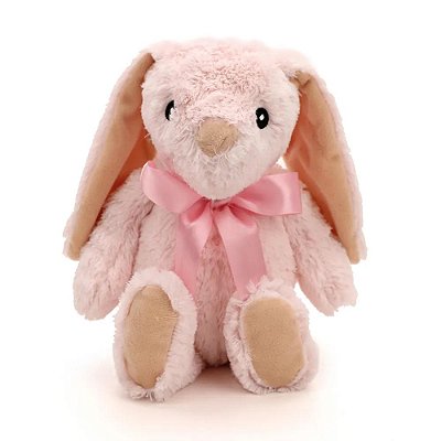 Coelho Fofo Rosa Laço