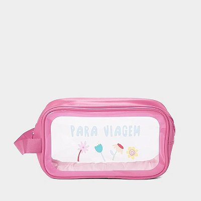 Necessaire Floral "Para Viagem"