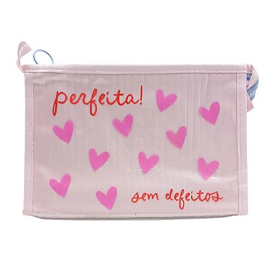 Necessaire Corações "Perfeita"
