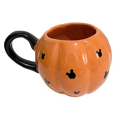 Caneca Abóbora Mickey Halloween
